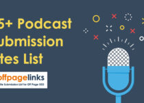 Podcast Submission Sites List