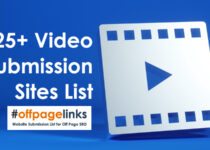 Video Submission Sites List
